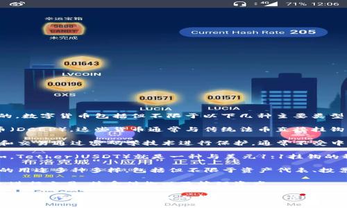 数字货币是指以数字形式存在的货币，它可以是中央银行发行的，也可以是由私人公司或个人创建的。数字货币包括但不限于以下几种主要类型：

1. **法定数字货币（CBDC）**：由各国中央银行发行的数字形式的法定货币，例如中国的数字人民币（DCEP）。这些货币通常与传统法币直接挂钩，具有法定支付能力。

2. **加密货币**：一种基于区块链技术的去中心化数字货币，如比特币、以太坊等。加密货币的发行和交易通过密码学技术进行保护，通常不受中央机关控制。

3. **稳定币**：一种旨在保持稳定价值的数字货币，通常与法定货币或其他资产（如黄金）挂钩。例如，Tether（USDT）就是一种与美元1:1挂钩的稳定币。

4. **代币**：在区块链网络上发行的数字资产，可以用于支付、权益或在特定平台上获取服务。代币的用途多种多样，包括但不限于资产代表、投票权和获取网络服务。

5. **数字钱包**：用于存储和管理数字货币的工具，可以是软件或硬件形式。用户可以通过数字钱包进行交易、接受付款以及管理资产。

这些数字货币通过电子支付系统、区块链技术以及分布式账本等新兴技术实现其核心功能，正在逐步改变传统金融体系和人们的支付习惯。随着数字经济的发展，数字货币的使用和相关技术也在快速演变，未来有潜力在更大范围内普及和应用。
